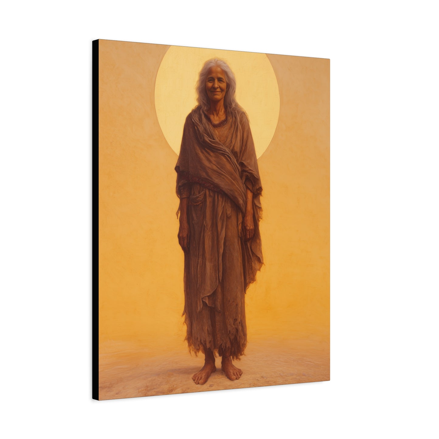 Saint Mary of Egypt - Desert Mother - Gallery Wrapped Canvas - Print - Religious Art for your Home - Catholic Art