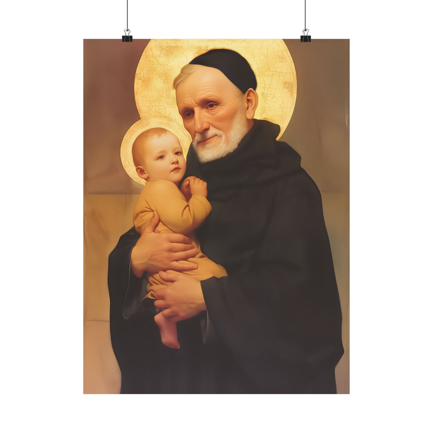 Saint Bernardino Realino Poster Print - Sanctified Souls Print - Multiple Sizes - Premium Posters - Catholic Art for your home