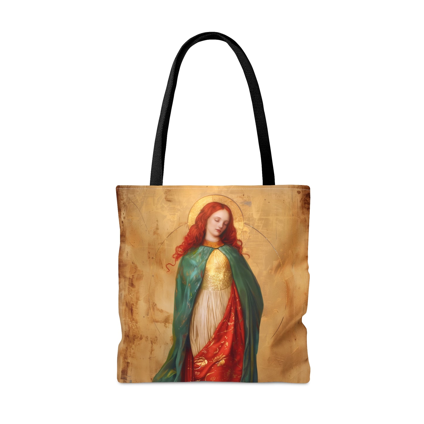 Resilient Spirit - Mary Magdalene's Faithful Path Tote Bag - Large Medium Small Faith Art Bag - Catholic Faith - Religious - Prayer Bag