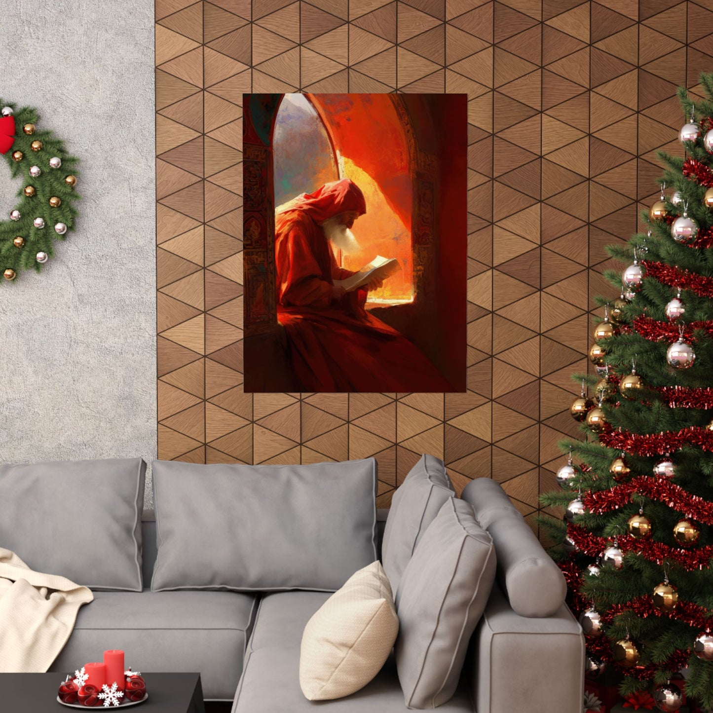 Isaiah and the Promise of the Holy One - Sanctified Souls Print - Multiple Sizes - Premium Matte Vertical Posters