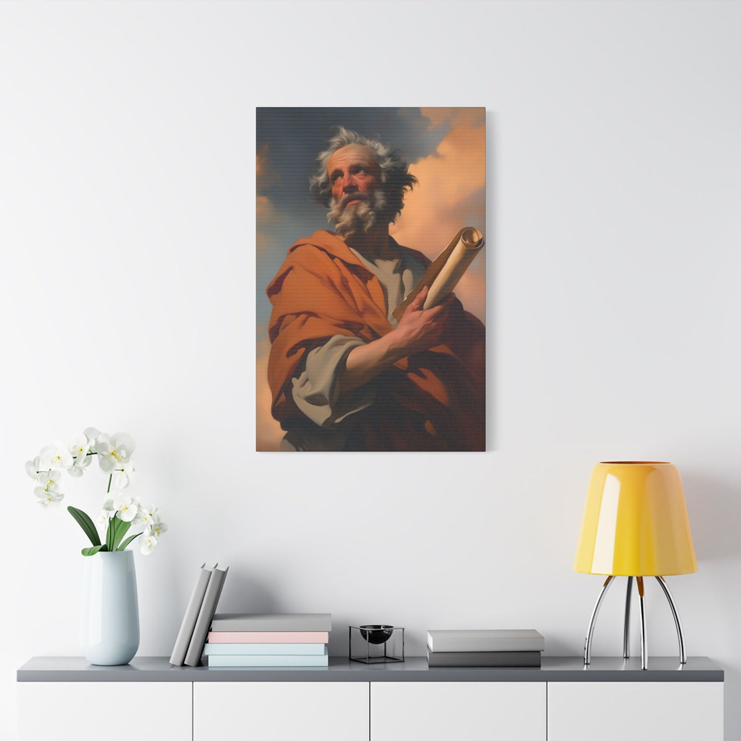 Saint Paul the Apostle-  Wrapped Canvas Print - Multiple Sizes - Catholic Home art Matte Canvas, Stretched