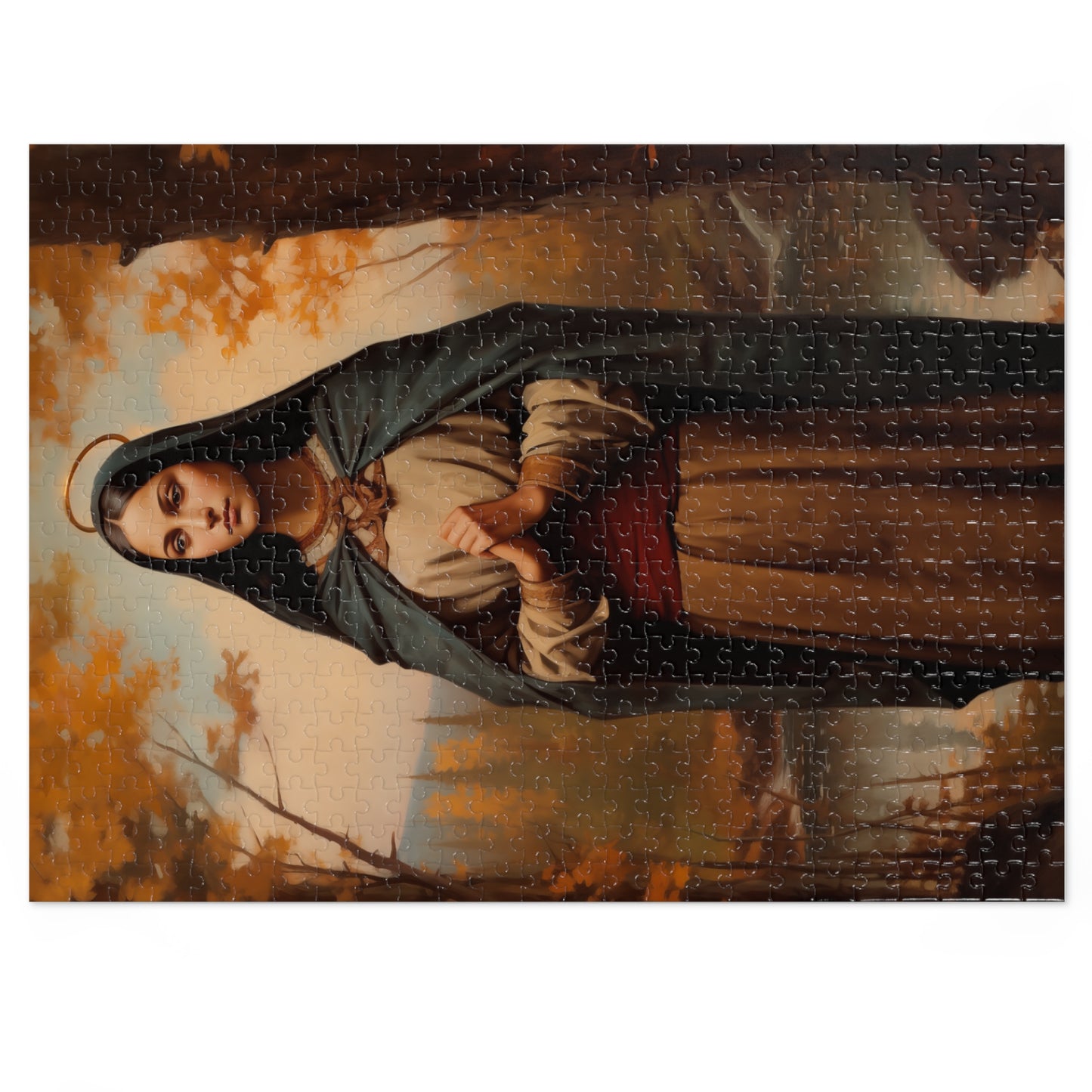 Saint Kateri Tekakwitha - Puzzle and Keepsake Tin - Jigsaw Puzzle (30, 110, 252, 500,1000-Piece) - Religious Puzzle