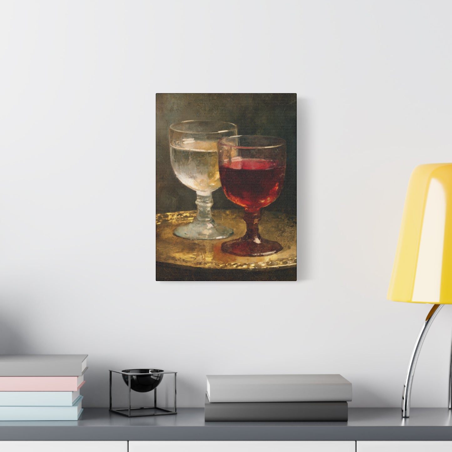 Cana and the Miracle of Abundance - Water into Wine - Gallery Wrapped Canvas - Print - Religious Art for your Home - Catholic Art Print