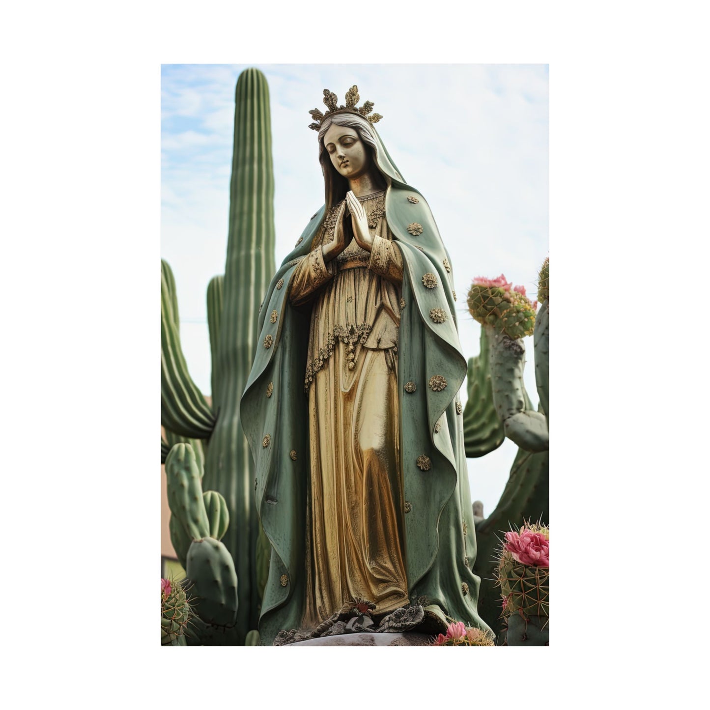 Our Lady of Guadalupe - Sanctified Souls Print - Multiple Sizes - Premium Matte Vertical Posters