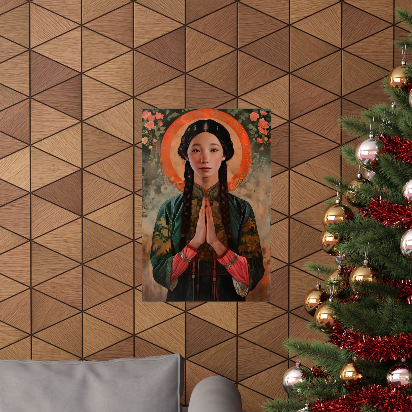 Saint Anna Wang - Sanctified Souls Print - Multiple Sizes - Premium Matte Vertical Posters -  Martyr of China