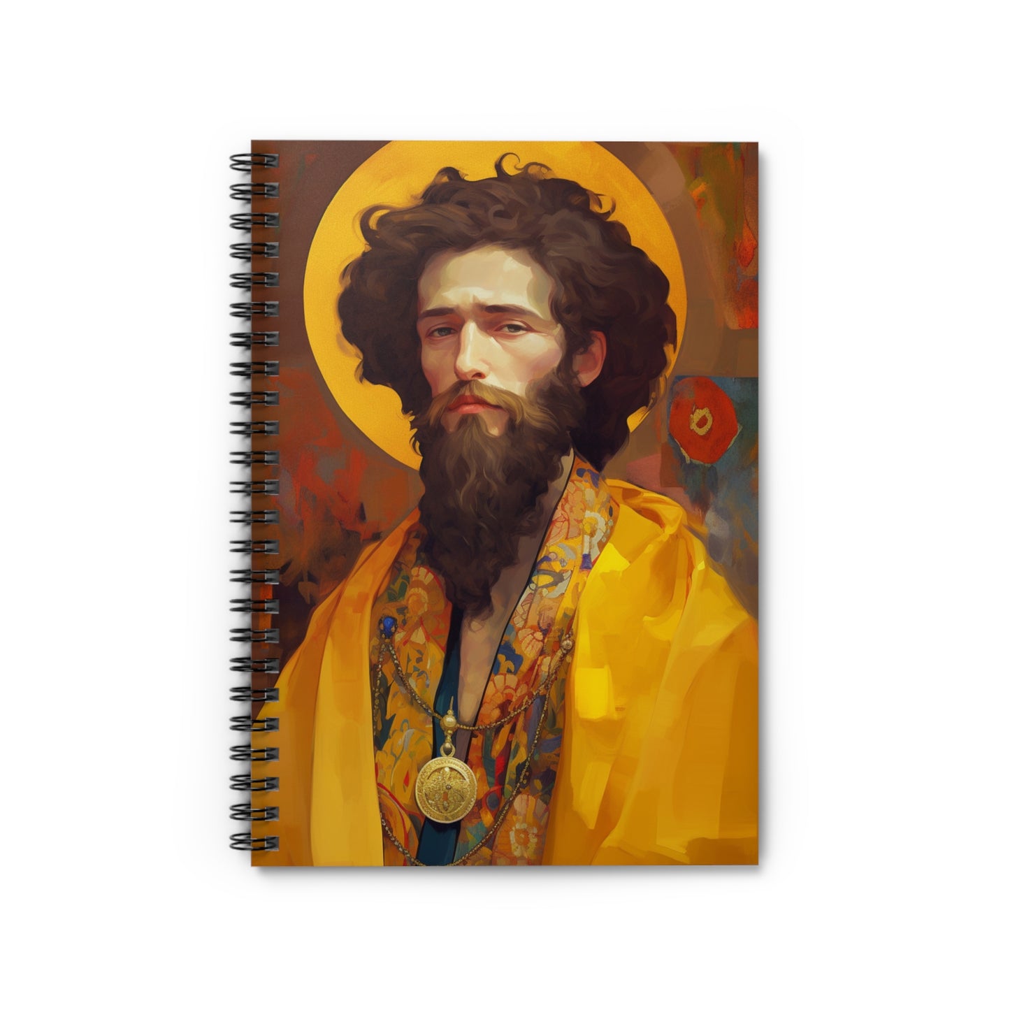 Saint James the Greater - Apostle - Journal - Sanctified Souls Art - Religious Based Notebook - Spiral Notebook - Ruled Line