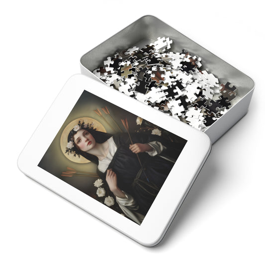 Saint Dorothy of Montau - Puzzle & Keepsake Tin - Religious Jigsaw Puzzle (30, 110, 252, 500,1000-Piece)