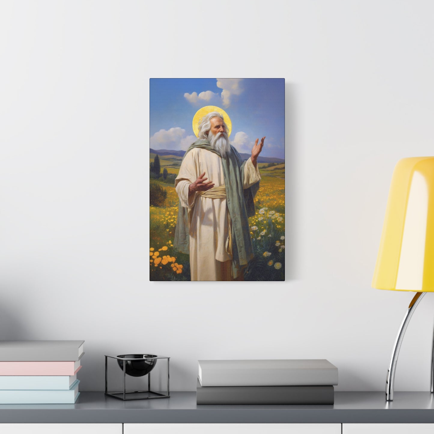 Saint Hilary of Arles - Gallery Wrapped Canvas - Print - Religious Art for your Home - Catholic Art Print