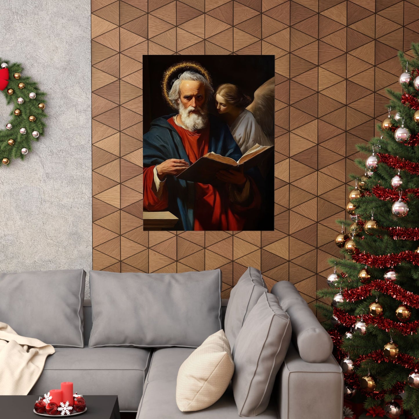 Saint Matthew the Apostle - Sanctified Souls Print - Multiple Sizes - Premium Matte Vertical Posters