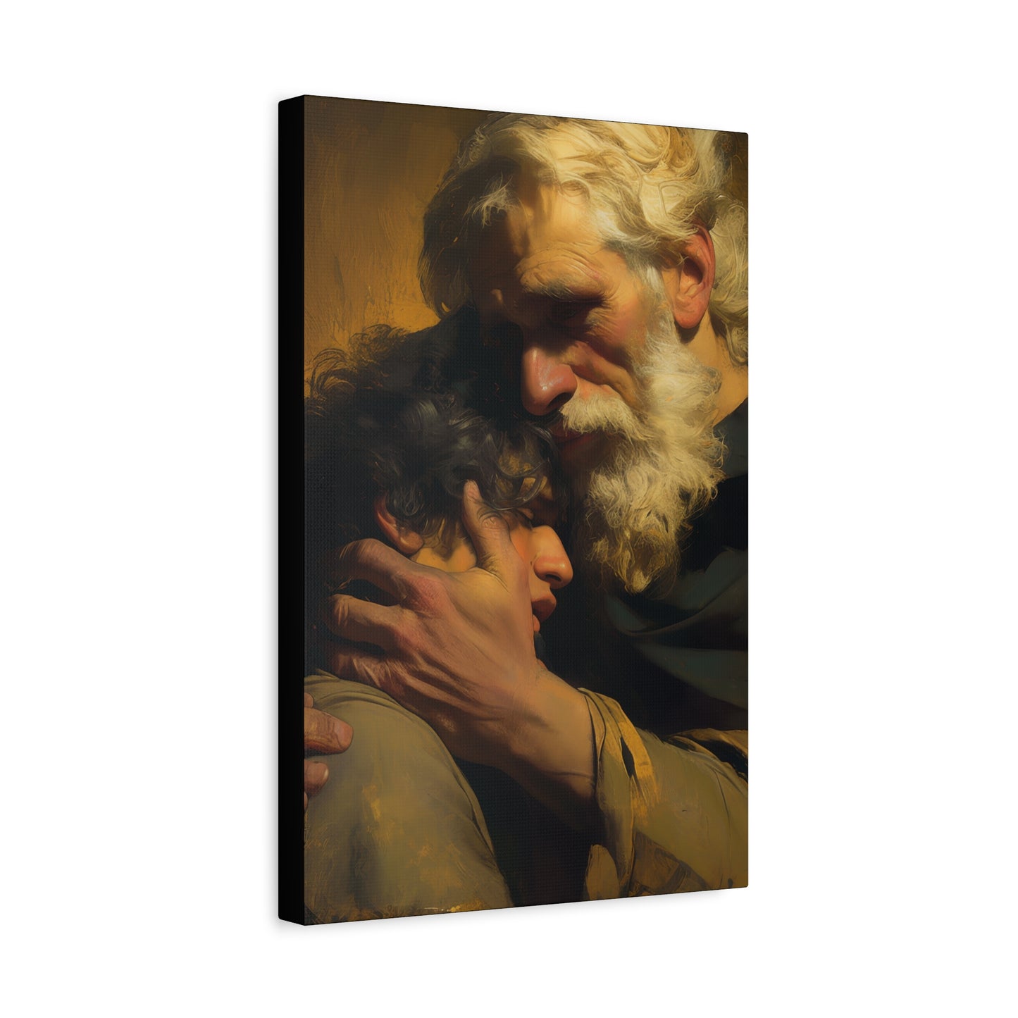 The Return of the Prodigal Son - Gallery Wrapped Canvas - Print - Religious Art for your Home - Catholic Art Print