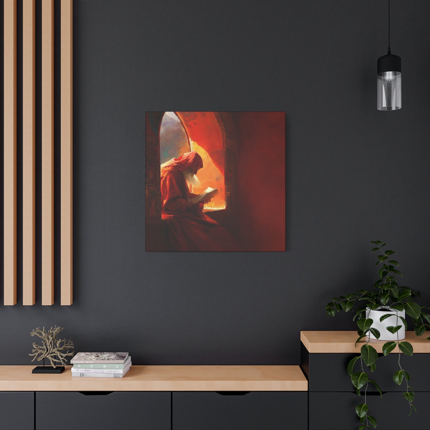 Isaiah and the Promise of the Holy One - Gallery Wrapped Canvas - Print - Religious Art for your Home - Catholic Art