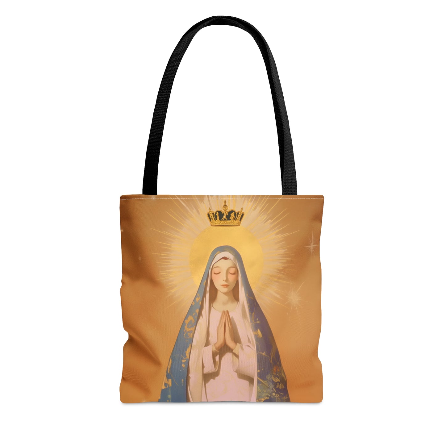 Eternal Glory : Mary's Coronation in Heaven Tote Bag - Large Medium Small Faith Art Bag - Catholic Faith Purse - Religious