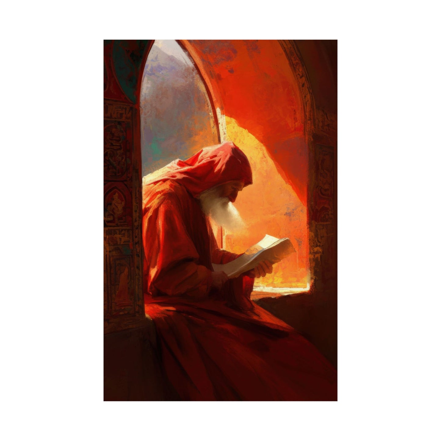 Isaiah and the Promise of the Holy One - Sanctified Souls Print - Multiple Sizes - Premium Matte Vertical Posters