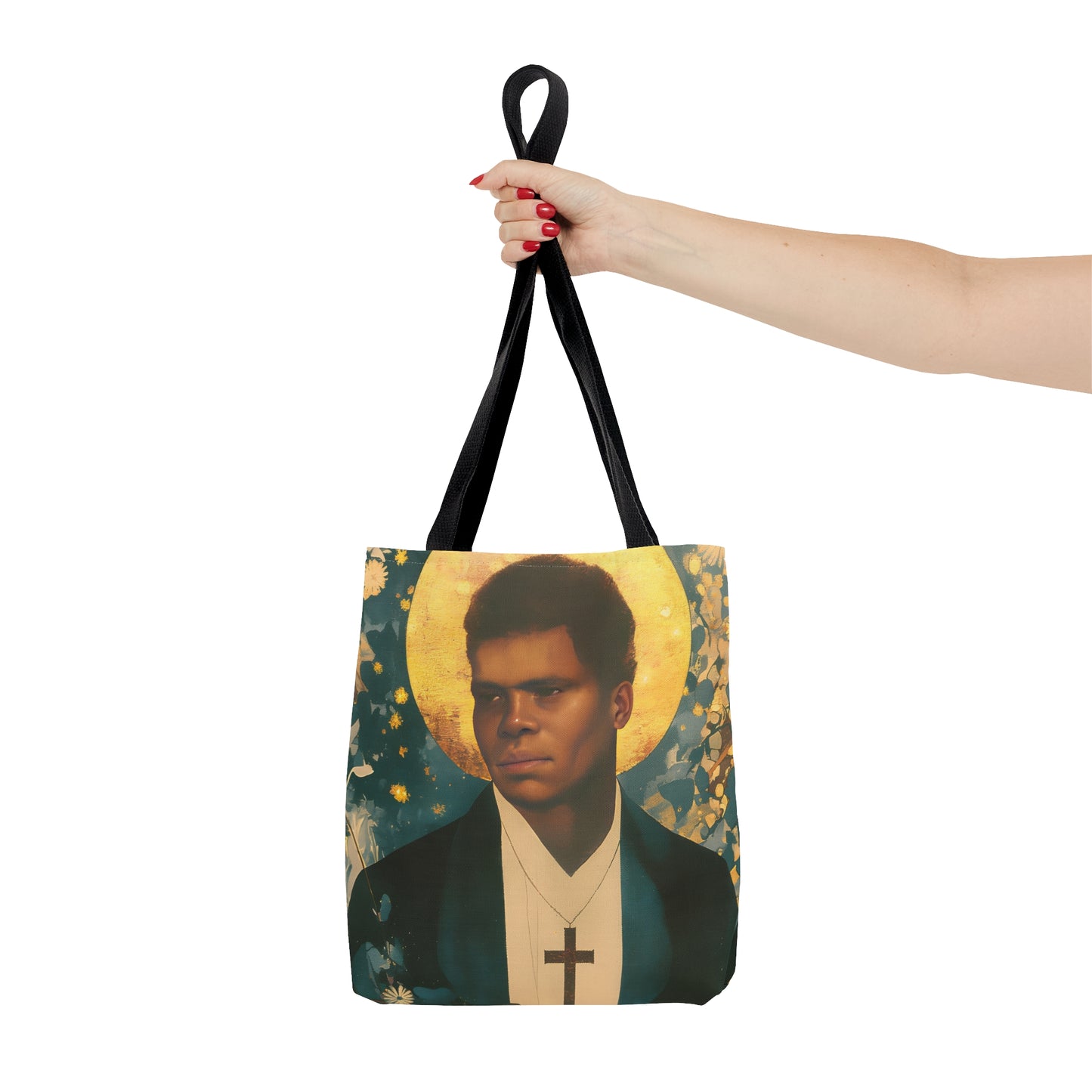 Blessed Peter To Rot Tote Bag - Large Medium Small Faith Art Bag - Catholic Faith Purse - Religious Carry All Reusable Tote Bag
