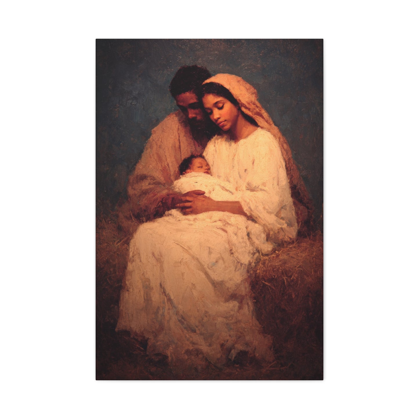 Love Made Visible in the Holy Family - Gallery Wrapped Canvas - Print - Religious Art for your Home - Catholic