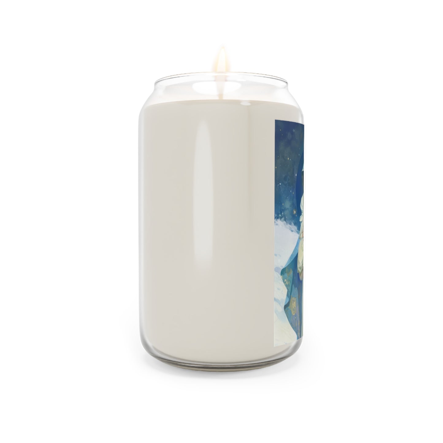 Snowfall of Grace: Our Lady's Blessing - Scented Prayer Candle, 13.75oz -  Candle - Catholic Art - prayer room Scented Candle - Catholic Art