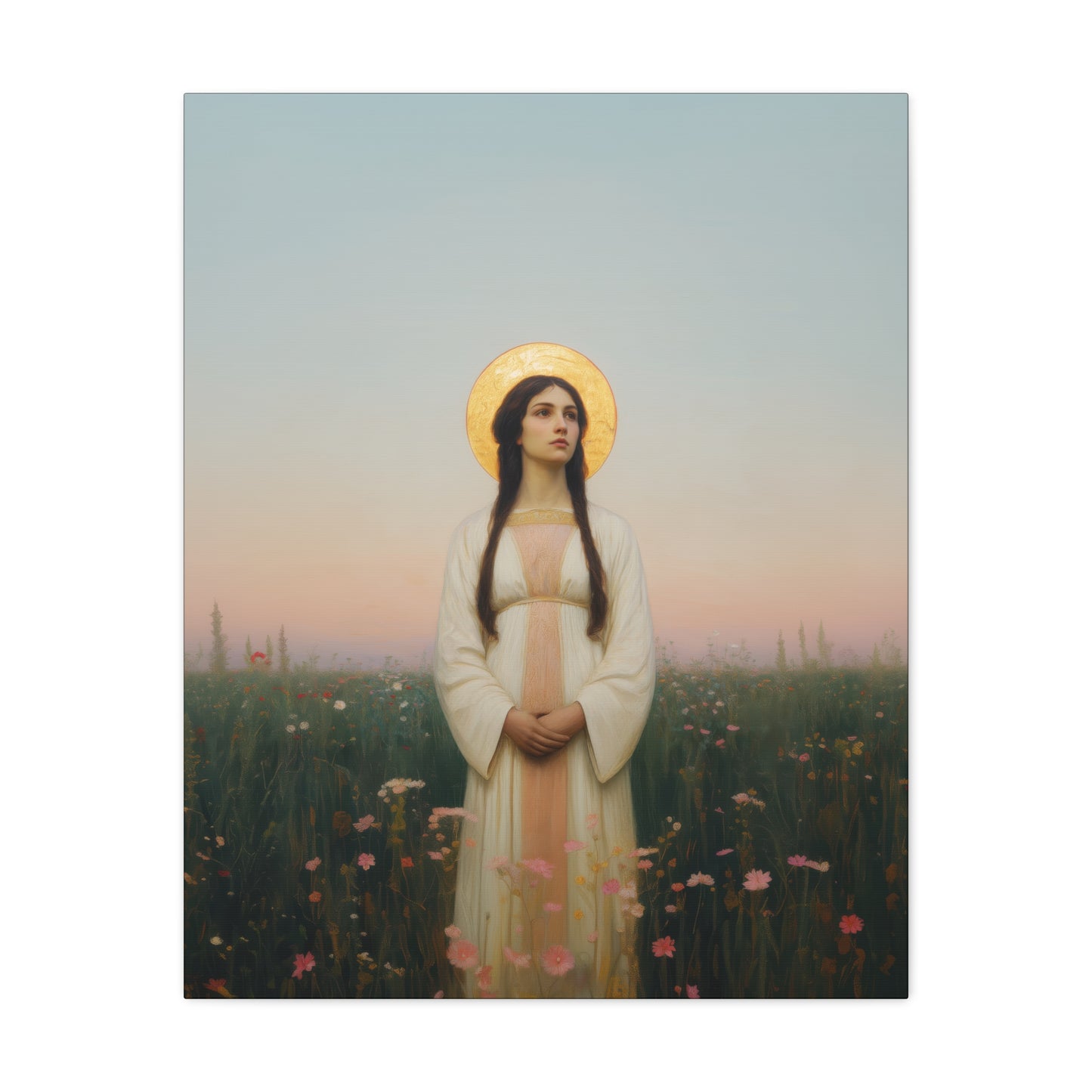 Saint Sabina-  Museum Wrapped Canvas - Sanctified Souls Print - Religious Art for your Home - Catholic Patron Saint Art