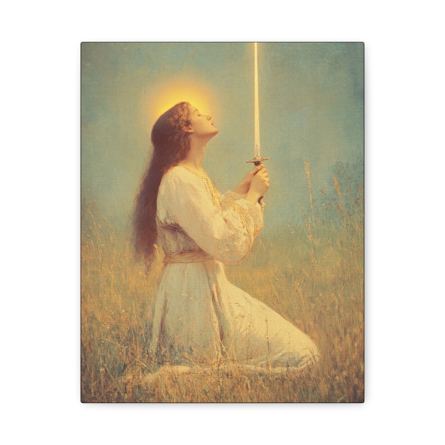 St. Joan of Arc - Catholic Saint Canvas Print