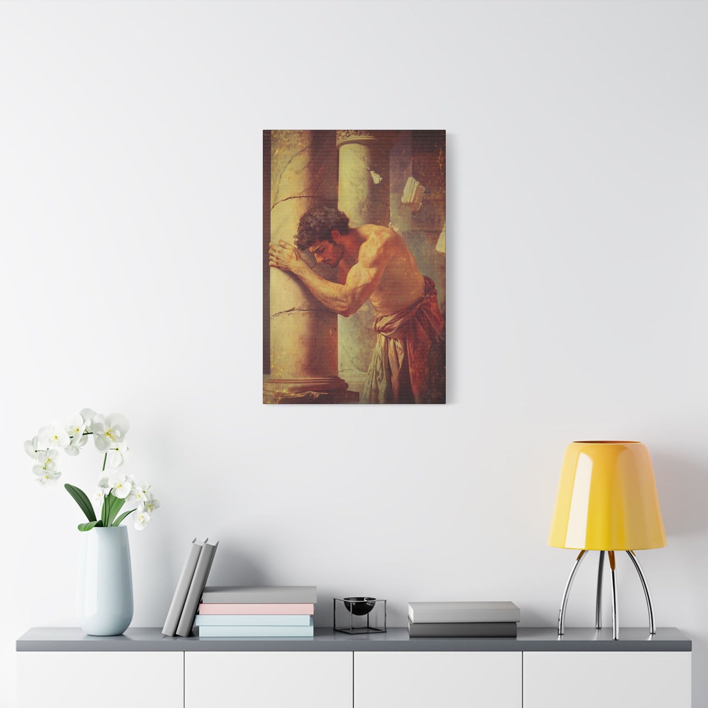 Samson - Museum Wrapped Canvas - Sanctified Souls Print - Religious Art for your Home