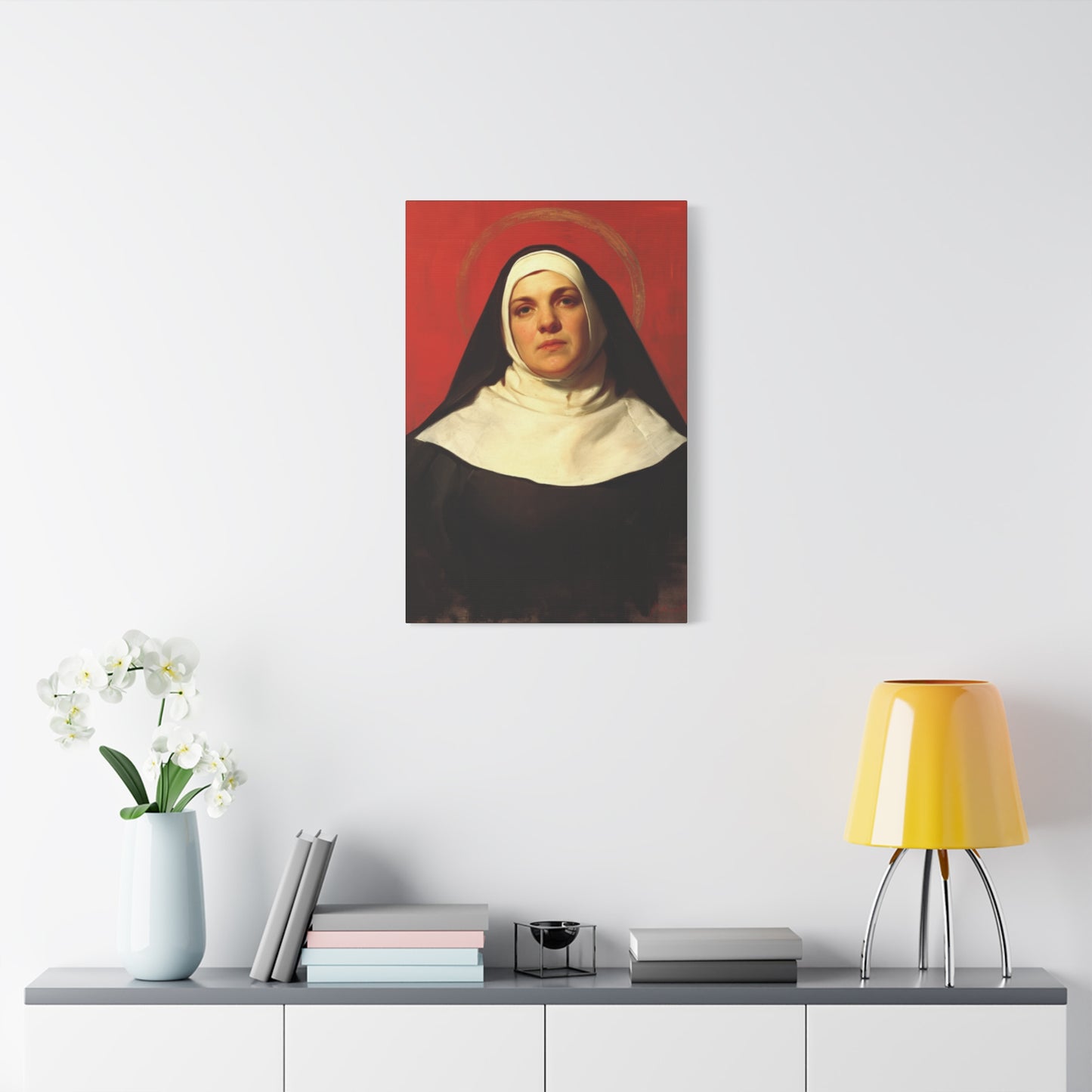 Saint Maria Giuseppa Rossello - Gallery Wrapped Canvas - Print - Religious Art for your Home - Catholic Art