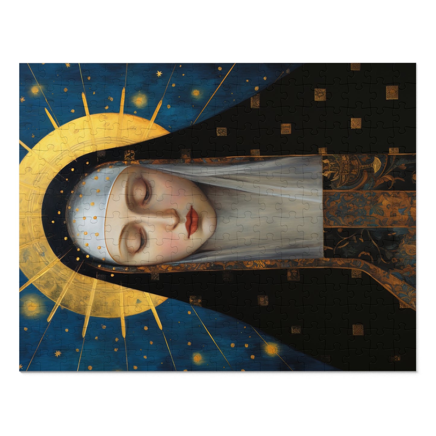 Saint Bridget of Sweden - Puzzle and Keepsake Tin - Religious Jigsaw Puzzle (30, 110, 252, 500,1000-Piece) - Religious Puzzle