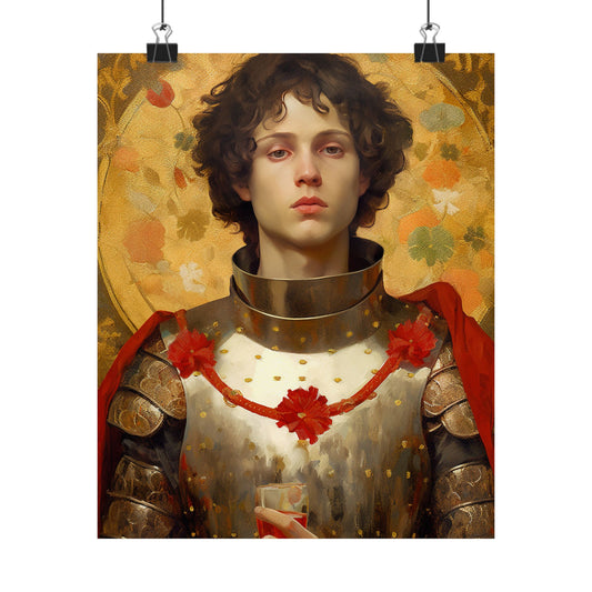 Saint Martin of Tours Print - Sanctified Souls Print - Multiple Sizes - Premium Matte Vertical Posters