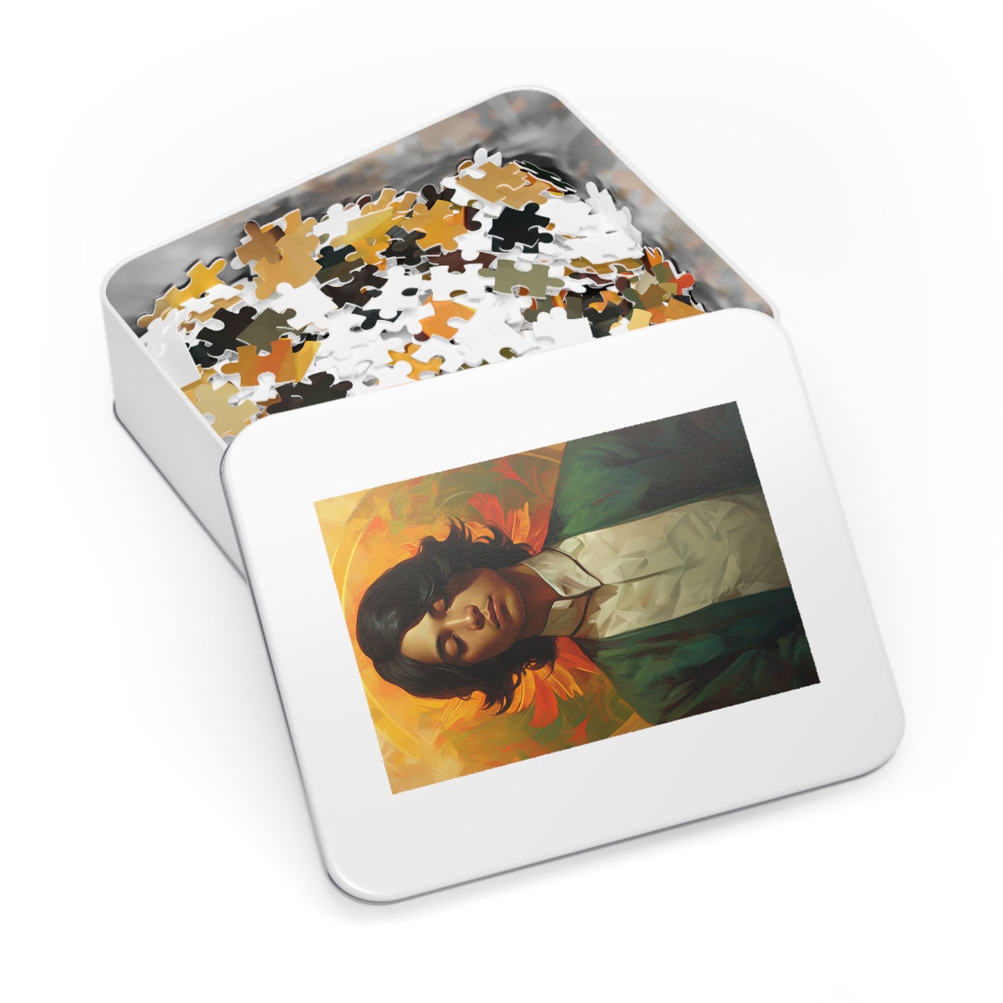 Saint Lorenzo Ruiz - Puzzle and Keepsake Tin - Religious Jigsaw Puzzle (30, 110, 252, 500,1000-Piece) - Religious Puzzle