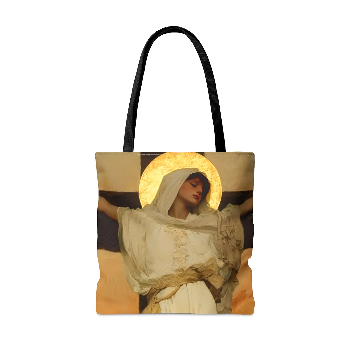 Saint Julia of Carthage Tote Bag - Large Medium Small Faith Art Bag - Catholic Faith Purse - Religious Carry All Reusable Tote Bag