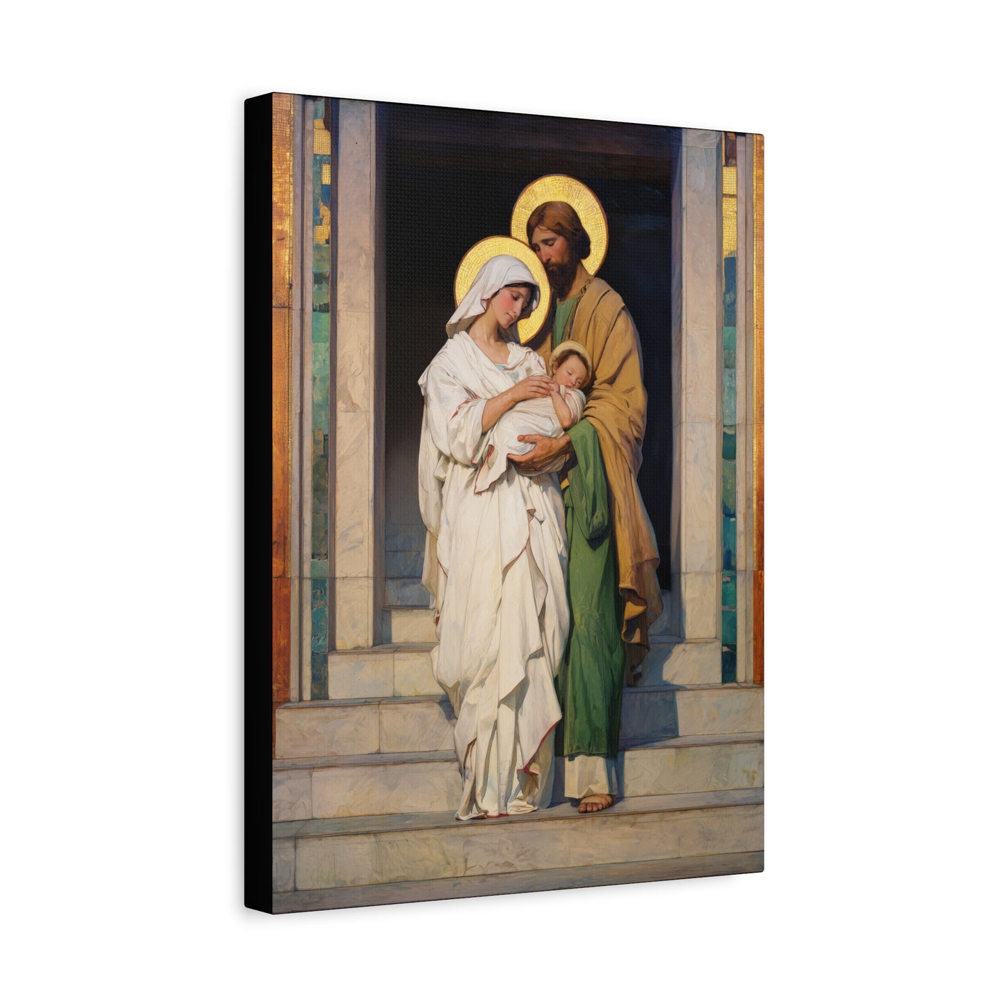 The Feast of the Presentation of the Lord - Holy Family - Gallery Wrapped Canvas - Print - Religious Art for your Home - Catholic art print - prayer room art
