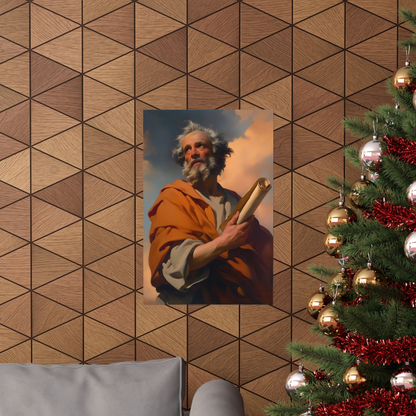 Saint Paul the Apostle - Sanctified Souls Print - Multiple Sizes - Premium Matte Vertical Posters