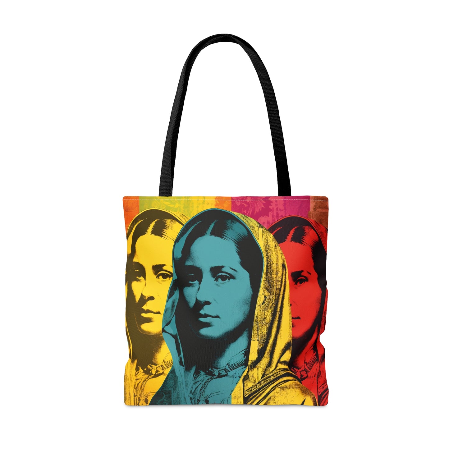 Our Lady of Guadalupe Tote Bag - Catholic faith inspired carry-all purse - day to day bag