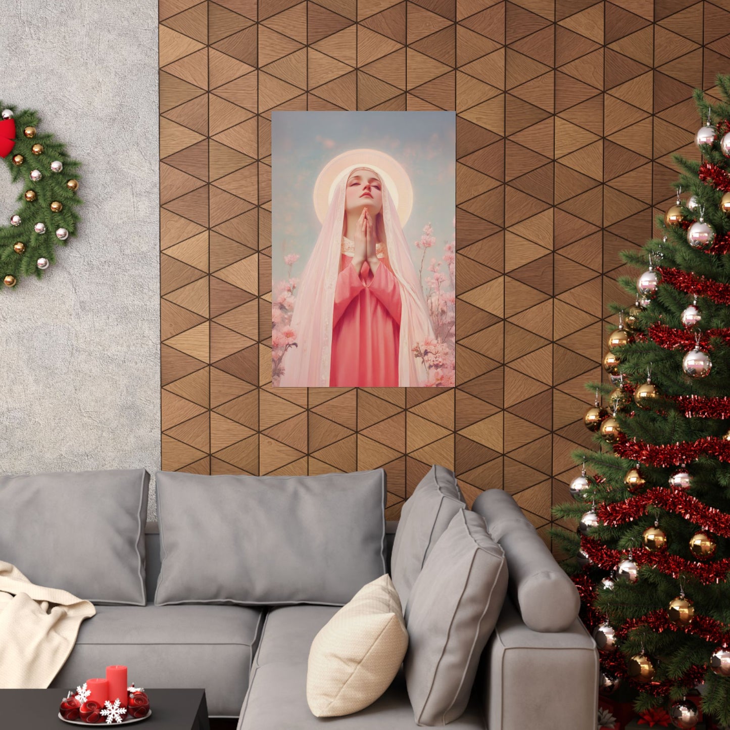 Saint Illuminata - Sanctified Souls Print - Multiple Sizes - Premium Matte Vertical Posters