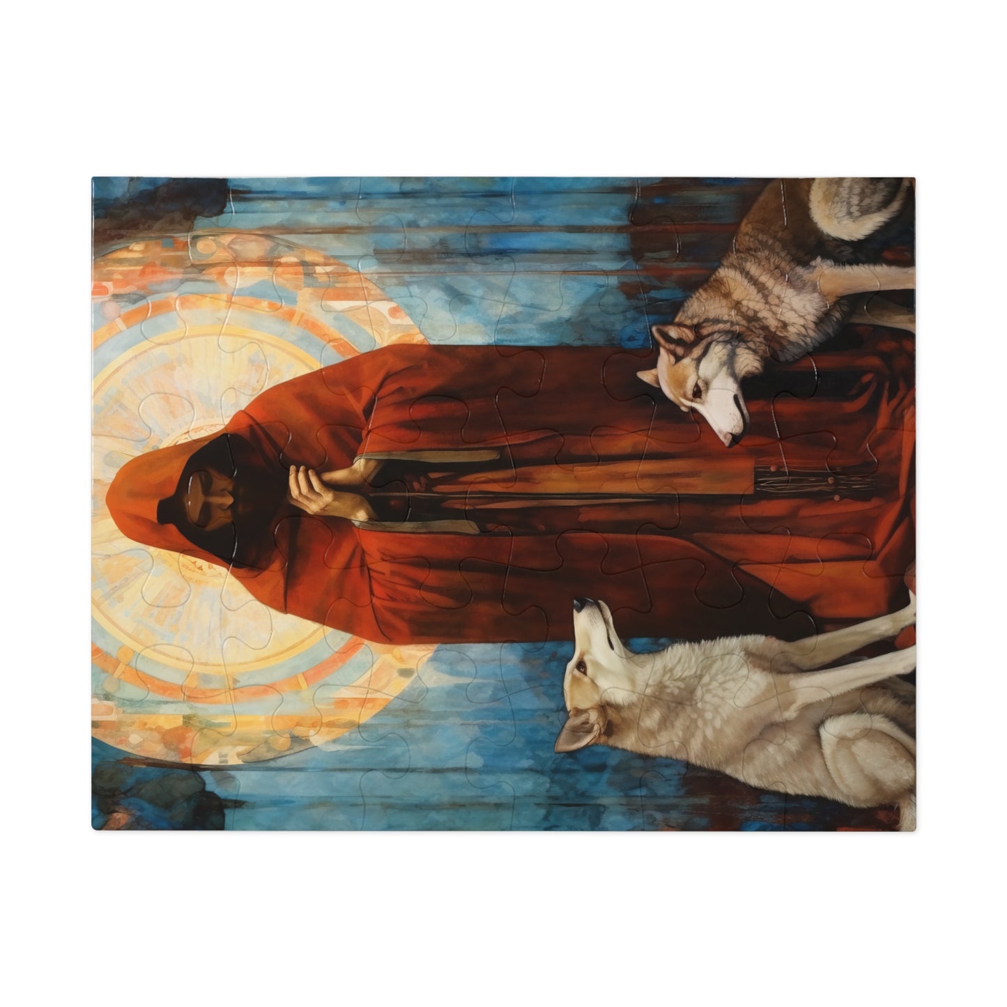 Saint Aibhe - Puzzle and Keepsake Tin - Religious Jigsaw Puzzle (30, 110, 252, 500,1000-Piece) - Religious Puzzle