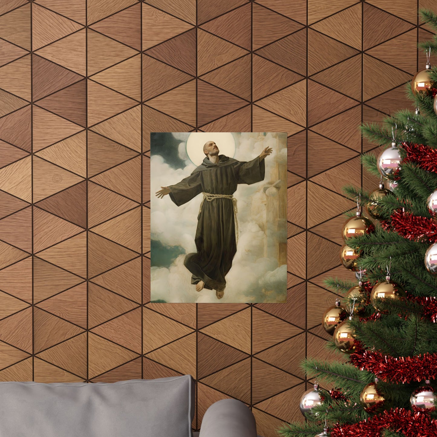 Saint Joseph of Cupertino Print - Sanctified Souls Print - Multiple Sizes - Premium Matte Vertical Posters
