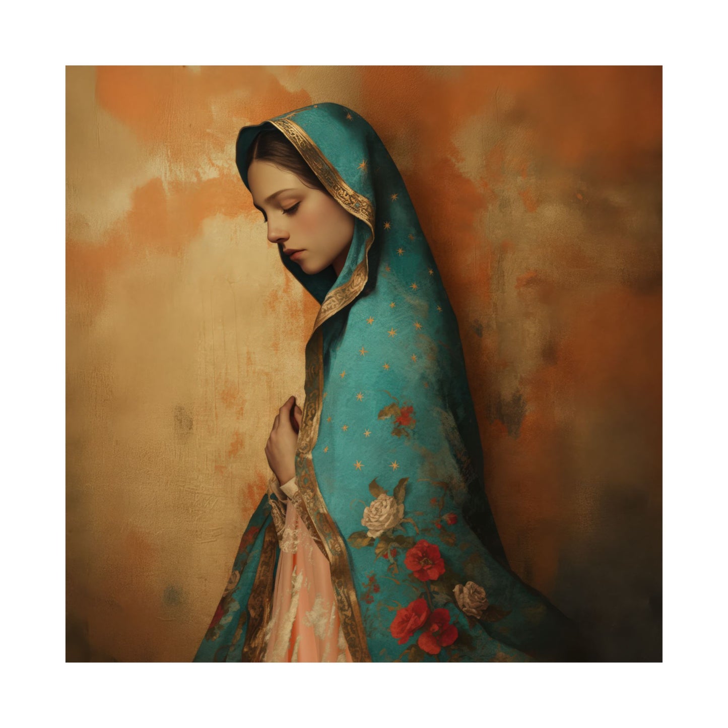 Our Lady of Guadalupe - Sanctified Souls Print - Multiple Sizes - Premium Matte Vertical Posters
