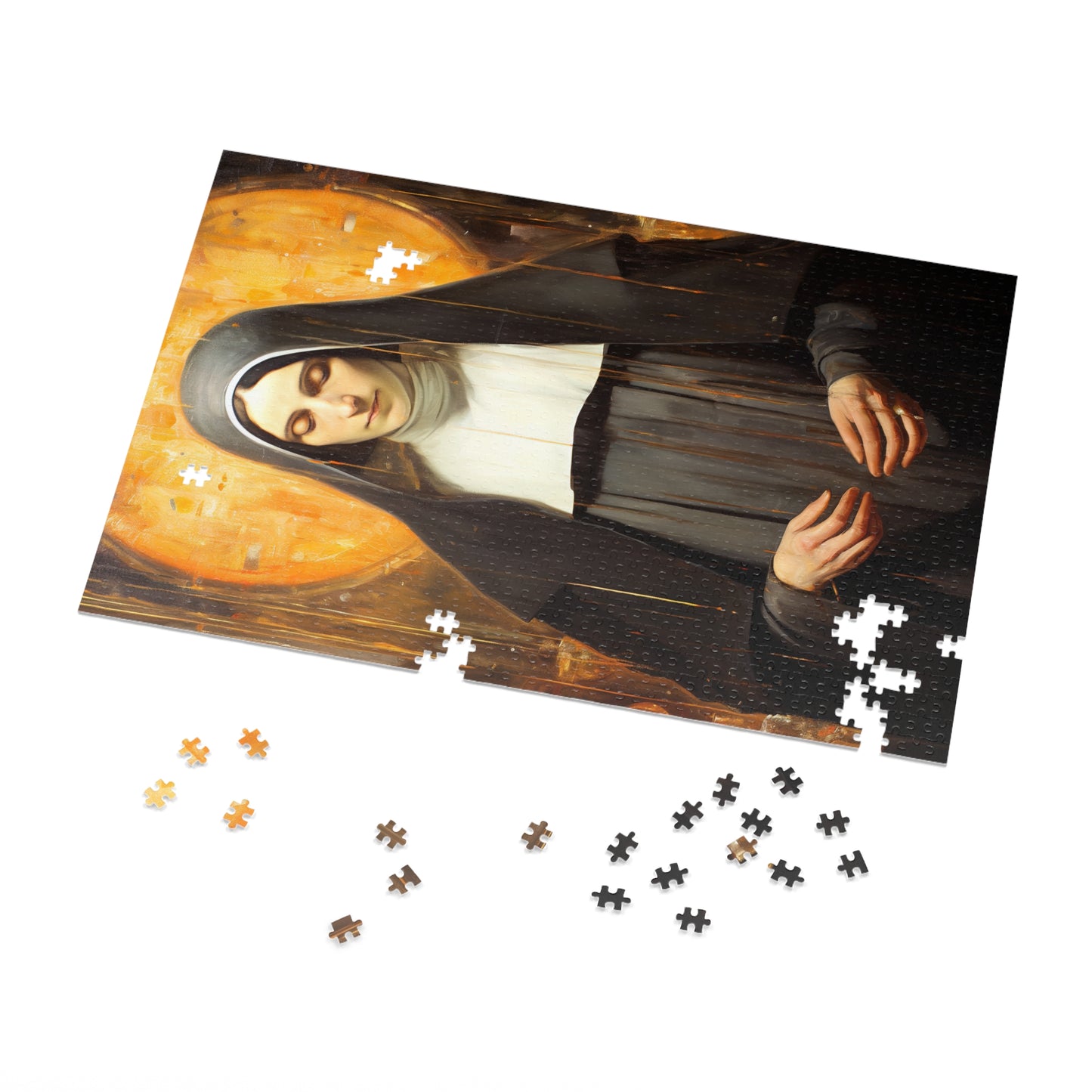 Saint Alice - Puzzle and Keepsake Tin - Religious Jigsaw Puzzle (30, 110, 252, 500,1000-Piece) - Religious Puzzle