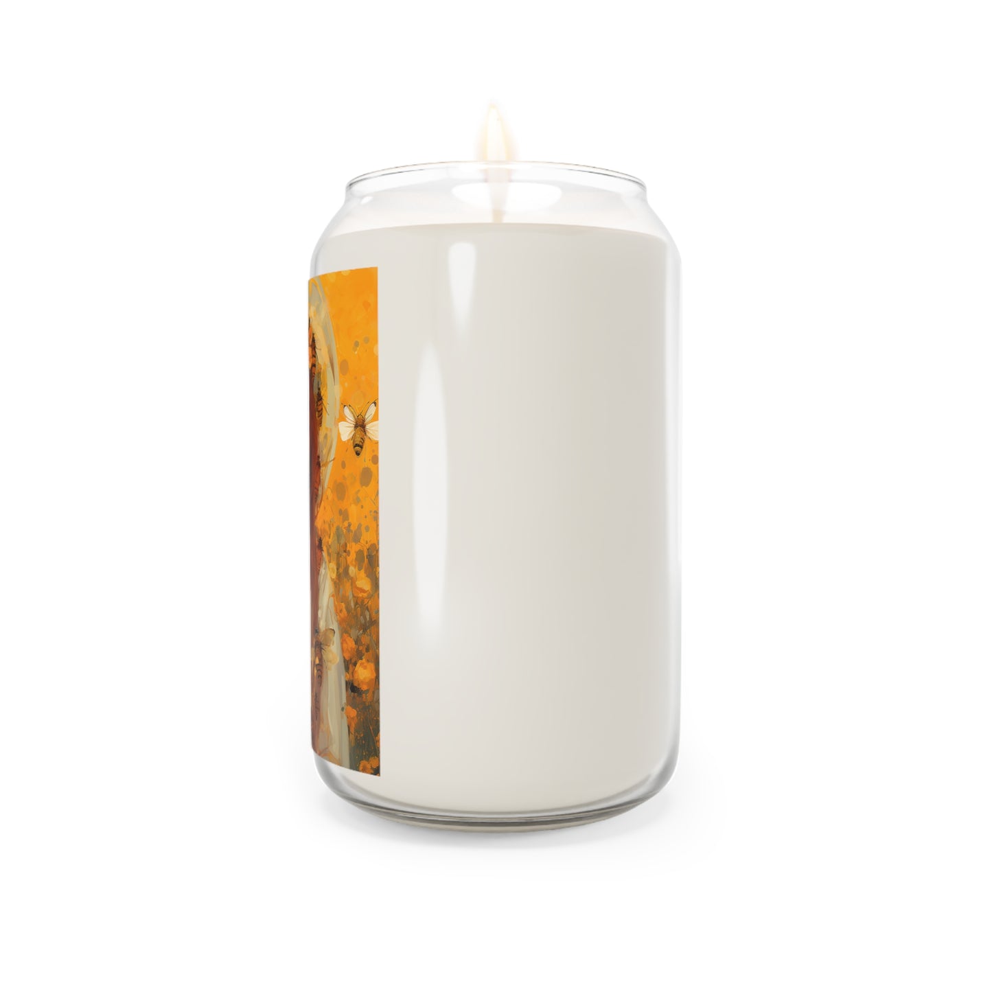 Saint Abigail  - Scented Prayer Candle, 13.75oz - Tall Size - Religious Prayer Candle - Catholic Art - Patron Saint of Beekeepers