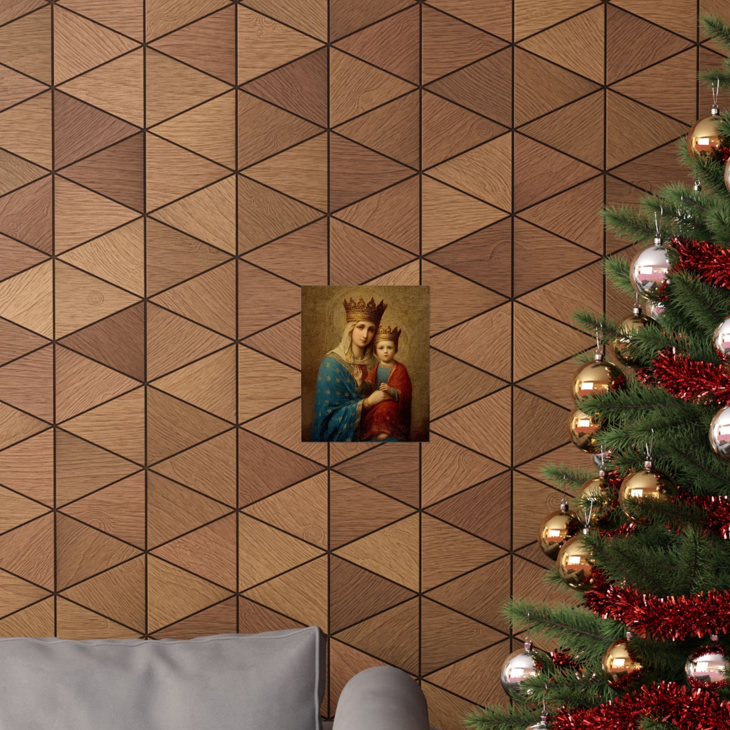 Madonna della Strada - Our Lady of the Way - Sanctified Souls Print - Multiple Sizes - Premium Matte Vertical Posters