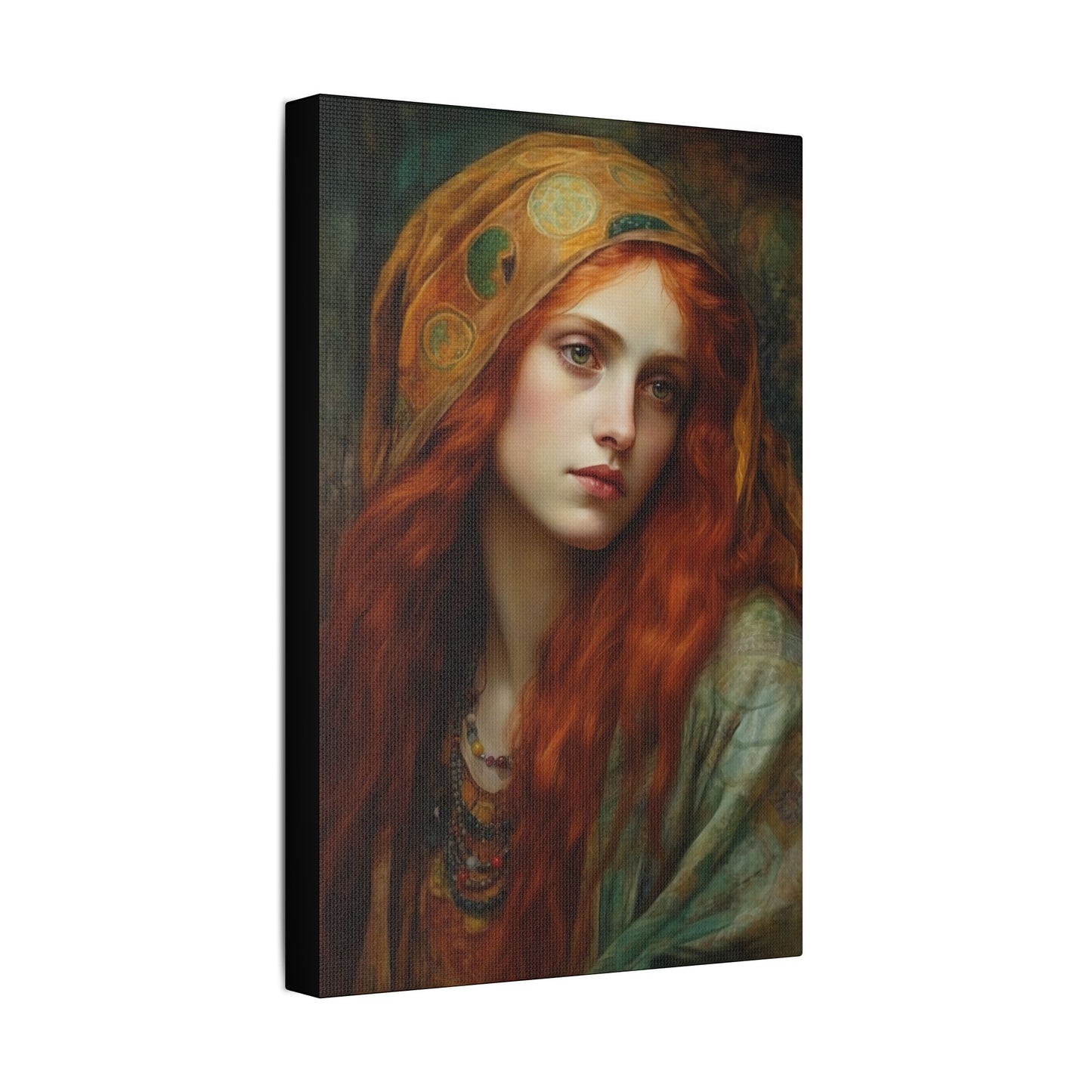 Mary Magdalene's Inner Peace Canvas Print - Multiple Sizes - Museum Wrapped - Mary Magdalene Portrait Art