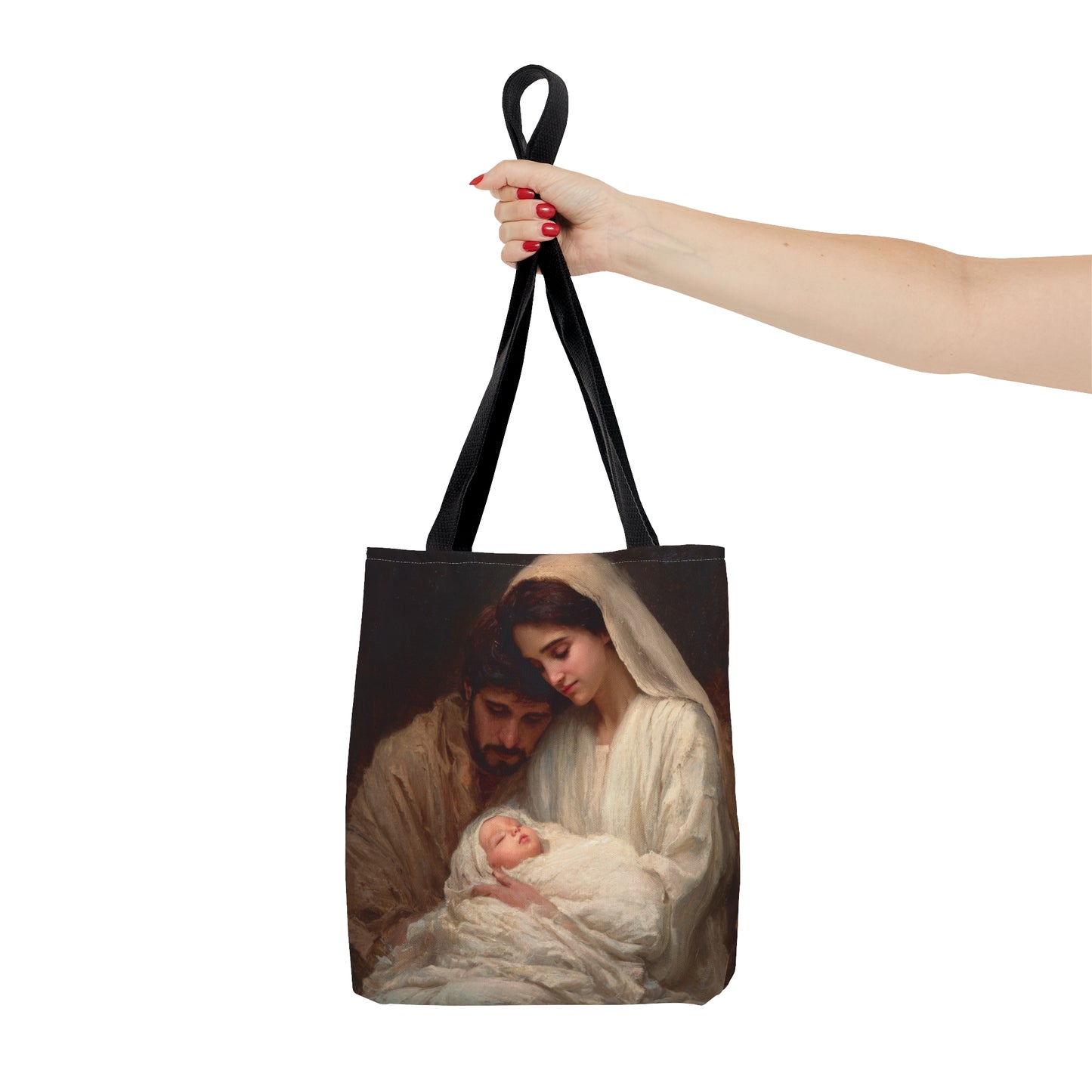 The Quiet Kingdom of the Holy Family - Tote Bag - Large Medium Small Faith Art Bag - Catholic Faith Purse
