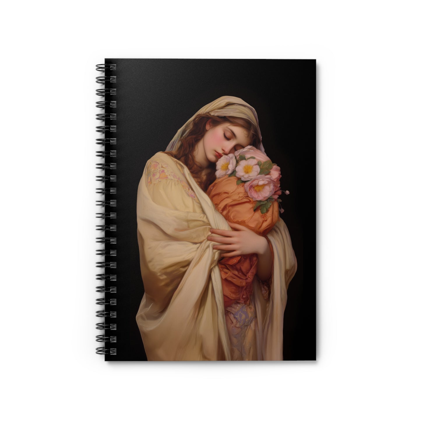 The Silent Cry of the Holy Innocents - The Feast of the Holy Innocents - Religious - Spiral Notebook - Ruled - Catholic - Devotional