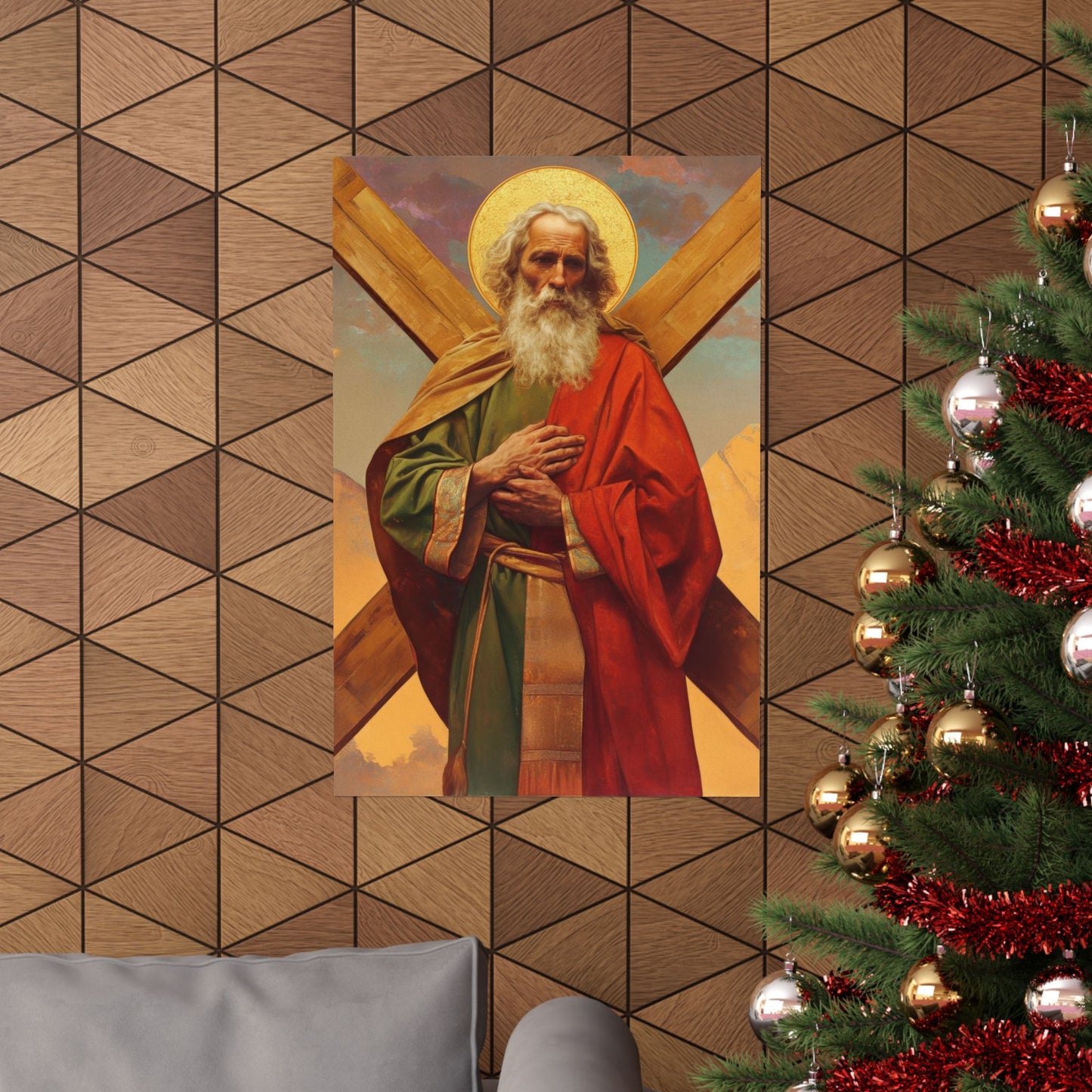 Copy of Copy of Saint John the Apostle - Sanctified Souls Print - Multiple Sizes - Premium Matte Vertical Posters