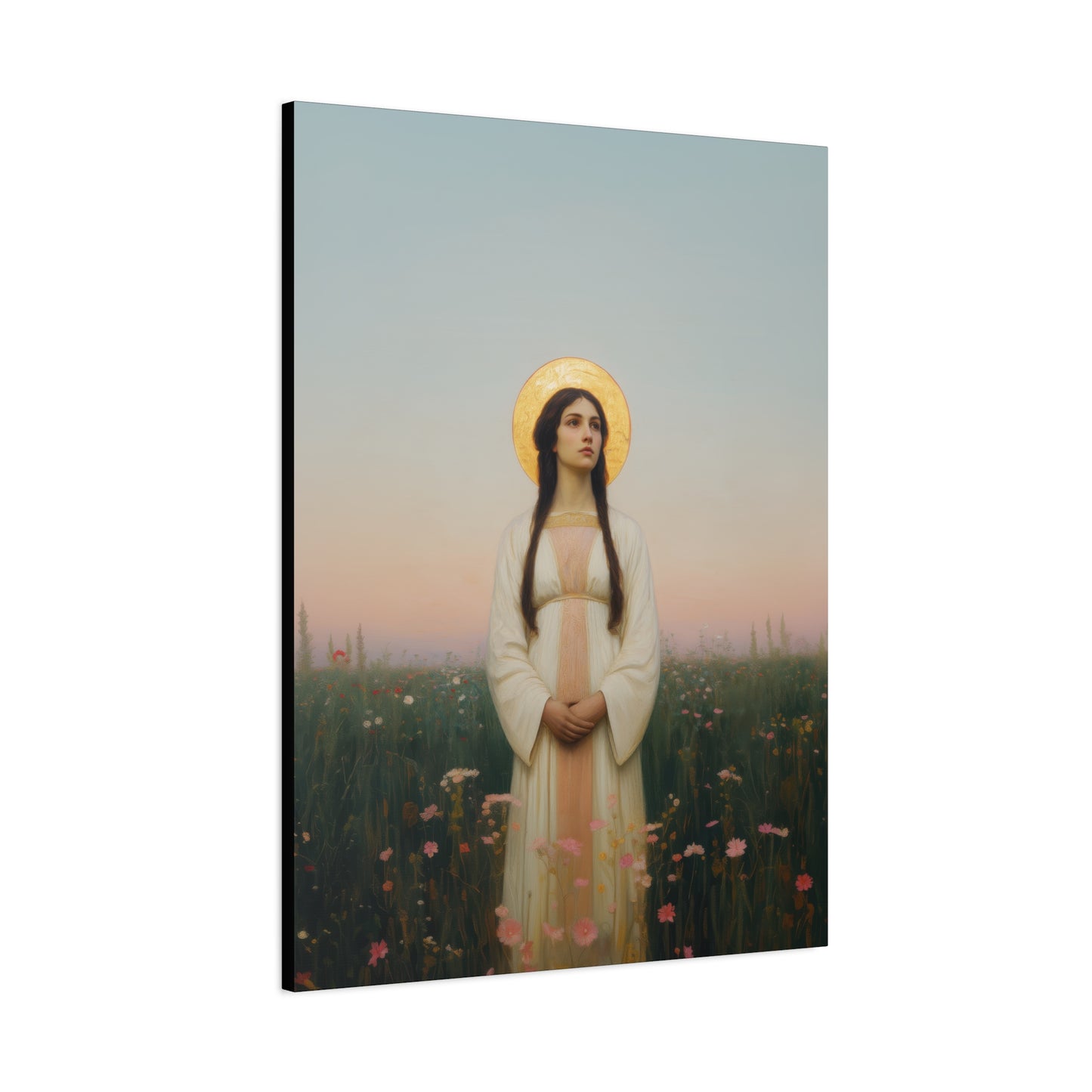 Saint Sabina-  Museum Wrapped Canvas - Sanctified Souls Print - Religious Art for your Home - Catholic Patron Saint Art