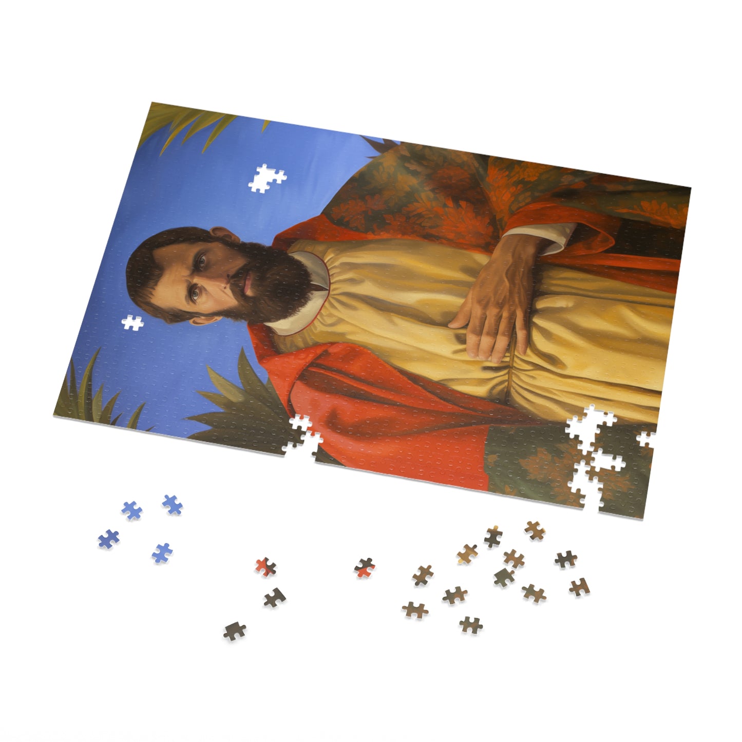 Saint Thomas the Apostle - Puzzle and Keepsake Tin - Jigsaw Puzzle (30, 110, 252, 500,1000-Piece) - Religious Puzzle