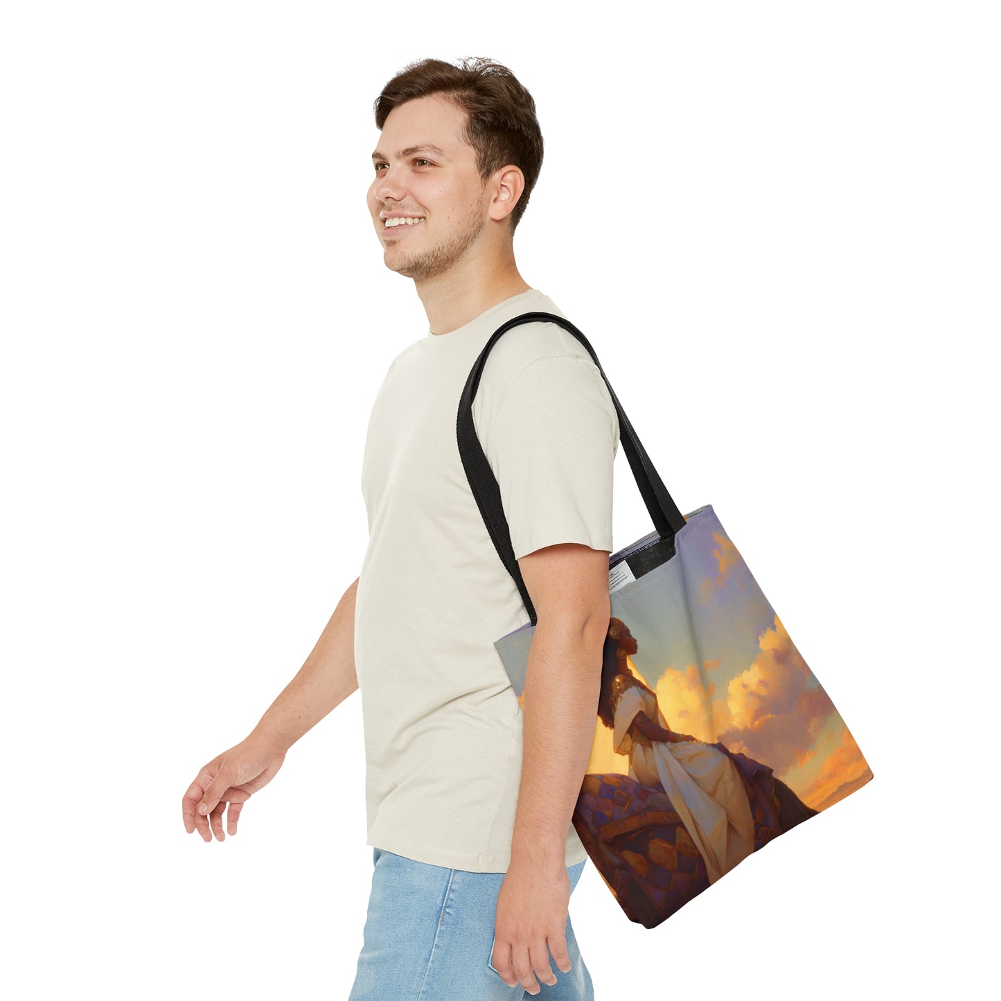 Queen of Sheba - Tote Bag - Large Medium Small Faith Art Bag - Catholic Faith Purse