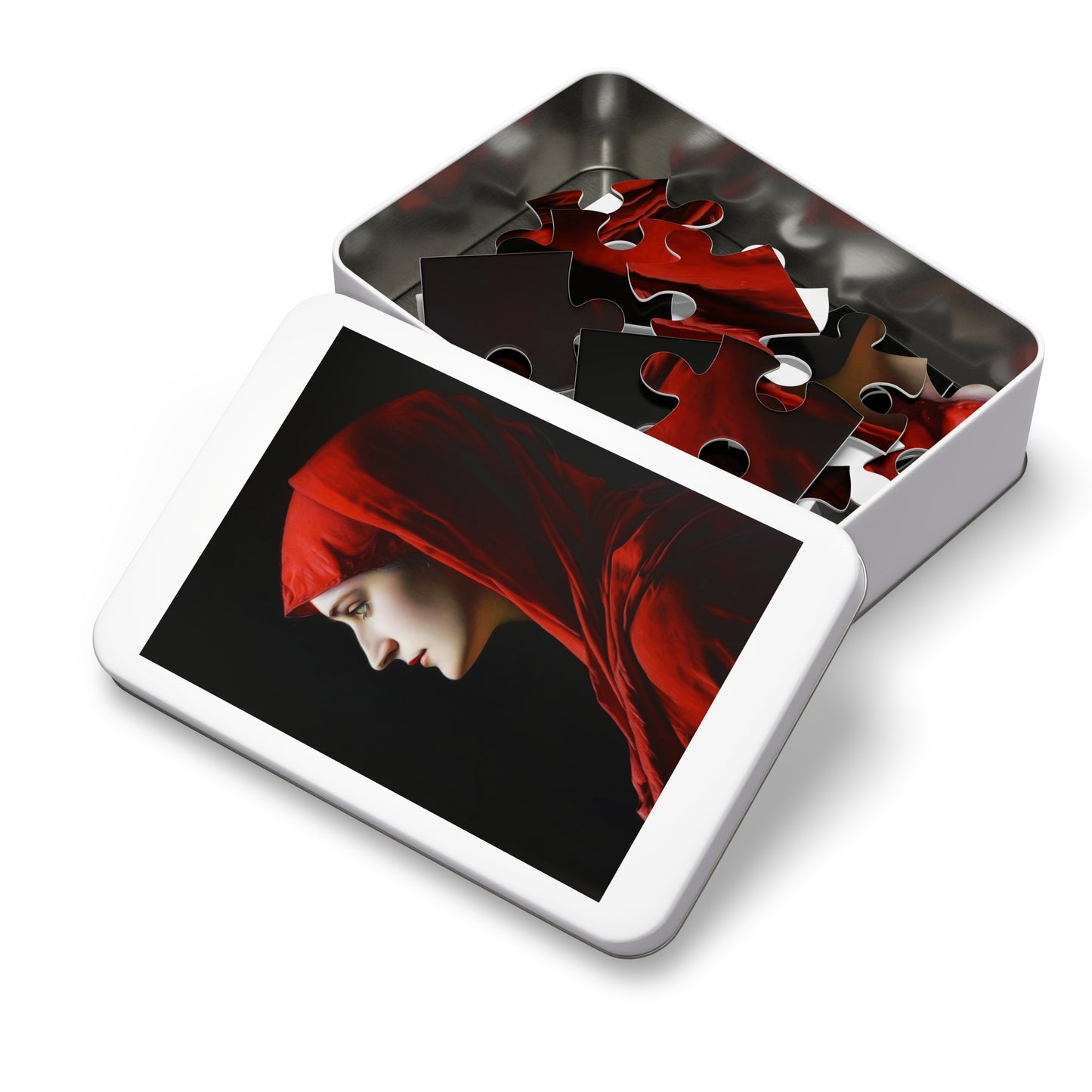 Saint Fabiola - Puzzle and Keepsake Tin - Religious Jigsaw Puzzle (30, 110, 252, 500,1000-Piece) - Religious Puzzle