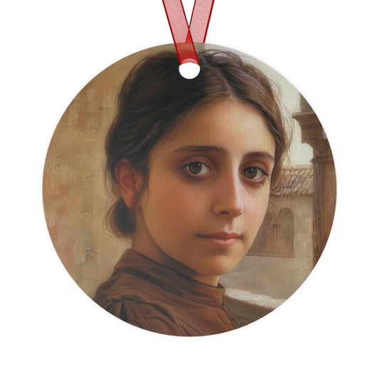 Blessed Josefa Naval Girbes Metal Ornament - Religious Holiday Christmas Keepsake - Religious Catholic Tree Ornament - Christmas Gift