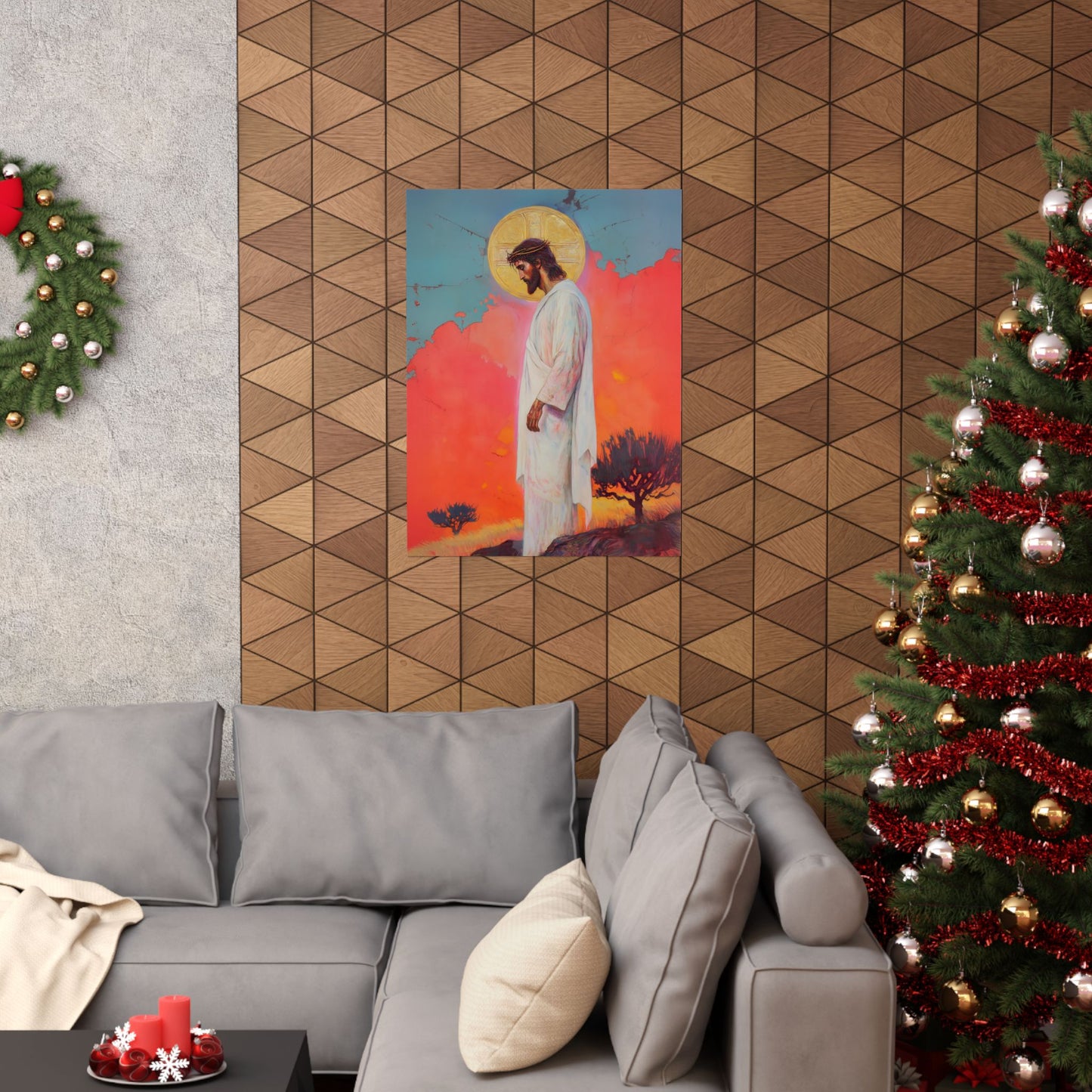 From the Tomb, Eternal Life - Sanctified Souls Print - Multiple Sizes - Premium Matte Vertical Posters - Catholic