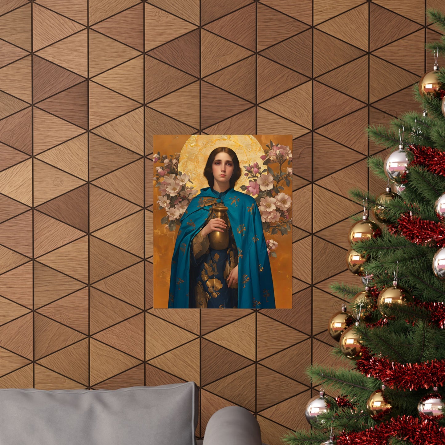 Saint Anastasia the Patrician of Alexandria - Sanctified Souls Print - Multiple Sizes - Premium Matte Vertical Posters