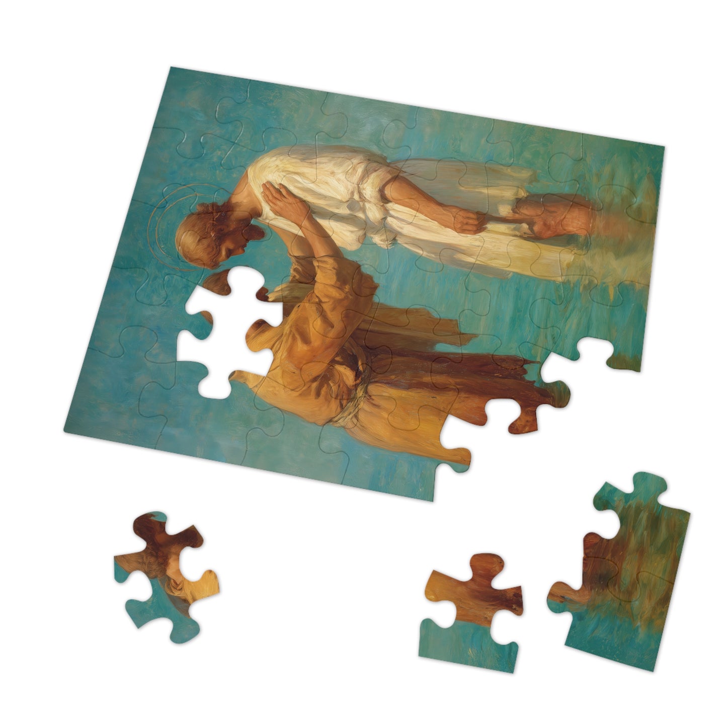 Saint John the Baptist, Servant of the Dawn - Puzzle & Keepsake Tin - Religious Jigsaw Puzzle (30, 110, 252, 500,1000-Piece) - Catholic